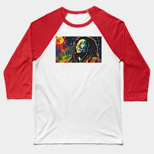 BOB MARLEY-LEGENDARY 6 Baseball T-Shirt